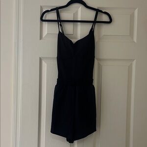 PINK Victoria's Secret Black Jumpsuit